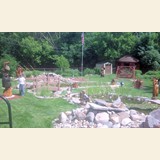 Pond Carvings